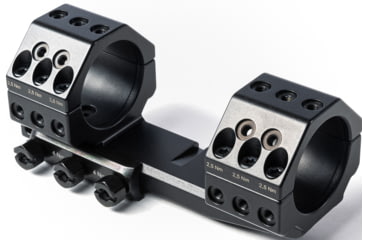 Image of EAW German Tactical Mount Extended Fixed Blockmount, Tube Diameter 34mm, Height 15mm, Extension 70mm, Screw, Black, 62008