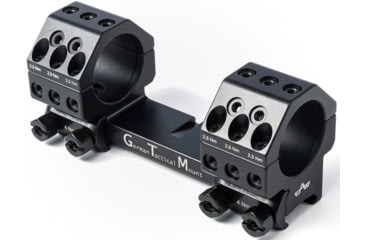 Image of EAW German Tactical Mount Fixed Blockmount, Tube Diameter 30mm, Height 15mm, Screw, Black, 62000