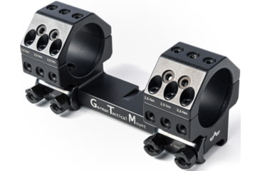 Image of EAW German Tactical Mount Fixed Blockmount, Tube Diameter 34mm, Height 15mm, Screw, Black, 62001