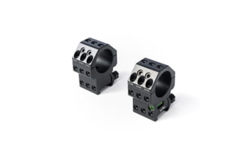 Image of EAW German Tactical Mount Pair Of Fixed Rings, Tube Diameter 30mm, Height 20mm, Screw, Black, 61002