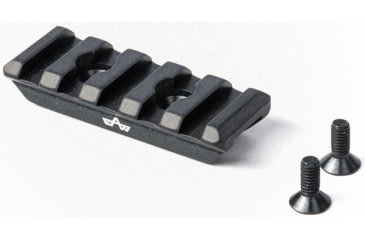 Image of EAW German Tactical Mount Picatinny Attachment, Hole Distance 20mm, Top Mount, Height 10mm, Length 55mm, Black, 60015