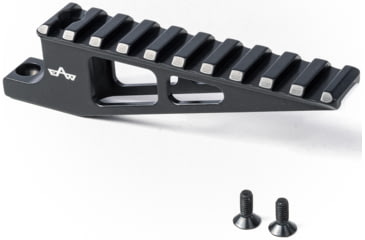 Image of EAW German Tactical Mount Picatinny Attachment, Hole Distance 20mm, Top Mount, Lenght 105mm, Height 33mm, Extension 93mm, Black, 60017
