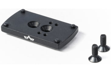 Image of EAW German Tactical Mount Red Dot Adaptor, Noblex Sight, Hole Distance 10mm, Angeled Mount, Height 6mm, Black, 60021