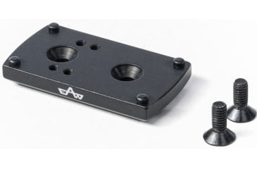 Image of EAW German Tactical Mount Red Dot Adaptor, Noblex Sight, Hole Distance 20mm, Top Mount, Height 6mm, Black, 60022