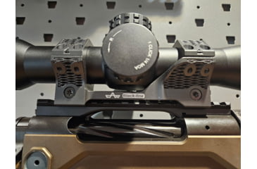 Image of EAW EAW Ultralight 3D Printed Scope Mount w/Lever, Diameter 30mm, Height 10mm, Lever, Black, Small, 482253010021