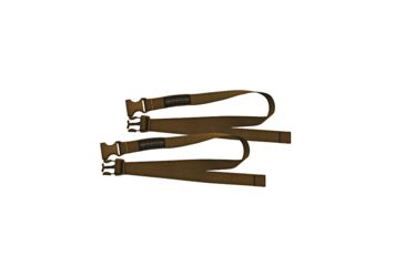 Image of Eberlestock Accessory Straps SR-M-Type, 1 x 36in, HD Buckles, Dry Earth, ACSM