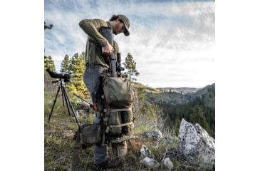 Image of Eberlestock Batwing V2 Pouch, Military Green, A6SBMJ- V2