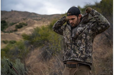 Image of Eberlestock Cache Peak Fleece Jacket - Men's, Phantom Grey, XXL, CPG2