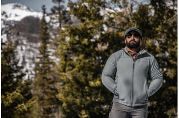 Image of Eberlestock Cache Peak Fleece Jacket - Men's, Phantom Grey, XXL, CPG2