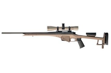 Image of Eberlestock Cobra Stock Chasis System, 700 SA, w/ AI-Type 5 Round Magazine, Dry Earth M2AE