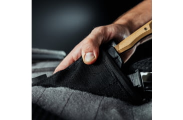 Image of Eberlestock Fade Admin Pouch, Black, Small, FA4SMB
