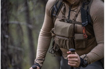 Image of Eberlestock Recon Modular Bino Pack, Gray, Large, Z1LGY