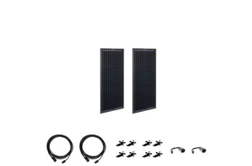 Image of Zamp Solar Obsidian Series 90 Watt Solar Panel Kit, 2X45 watts, Black, One Size, ZSK1005