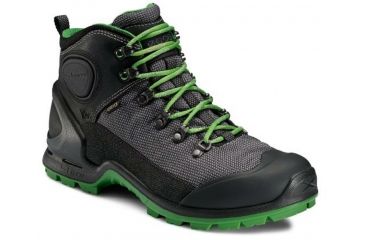Image of ECCO BIOM Terrain Hiking Boot - Men's-Black/Titanium/Meadow-Medium-41