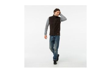 Image of Smartwool Echo Lake Vest-Men's, Sumatra Heather, Medium, SW010002892-M