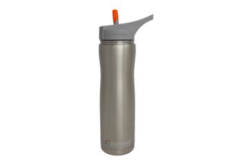 Image of Eco Vessel Aqua Vessel Insulated Filtration Bottle - 24 oz-Silver Express
