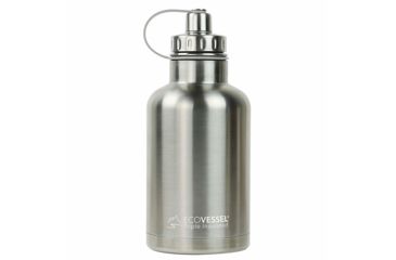 Image of Eco Vessel Boss 64oz Trimax Growler Silvr BOSS1900SE