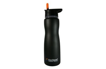 Image of Eco Vessel Insulated Filtration Bottle-Black