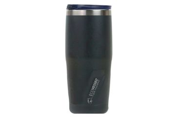 Image of Eco Vessel METRO Insulated Bottle, 24oz, Black Shadow, Black Shadow, Stainless Steel, 100 Year Manufacturer Warranty, EVS-77217