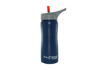 Image of Eco Vessel Summit Insulated Bottle, Hudson Blue, 17 oz, SUM500HB