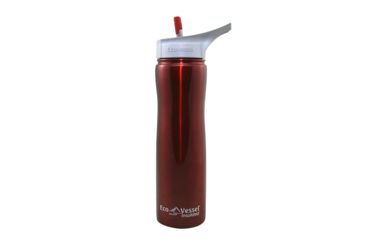 Image of Eco Vessel Summit Insulated Bottle, Red Glow, 24 oz, SUM700RG