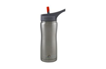 Image of Eco Vessel Summit Insulated Bottle, Silver Express, 24 oz, SUM700SE