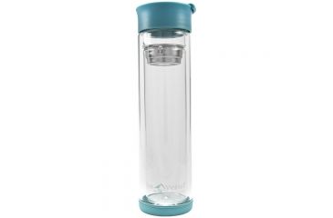 Image of Eco Vessel Vue Double Glass 14 Oz Blue DWG400BL