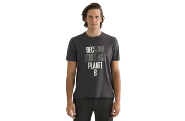 Image of Ecoalf Berdesalf T-Shirt - Mens, Ashphalt, Extra Large, GATSBERDE8032MW21-303-XL