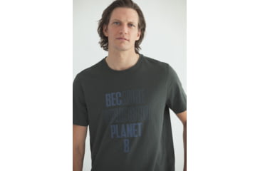Image of Ecoalf Berdesalf T-Shirt - Mens, Dark Khaki, Medium, GATSBERDE8032MW21-106-M