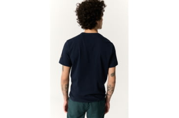 Image of Ecoalf Great Balf Washed T-Shirt - Mens, Navy, S, GATSGREAT8034MS22-160-S