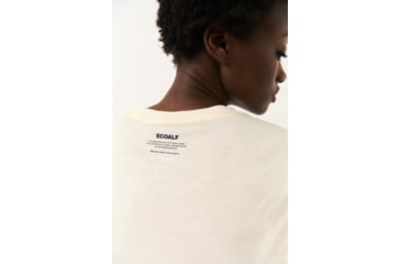 Image of Ecoalf Minalf T-Shirt - Womens, Cream, M, GATSMINTS1270WS22-015-M