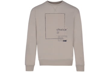 Image of Ecoalf Teleralf Sweatshirt - Mens, Beige, S, GASTTELER8001MS22-051-S