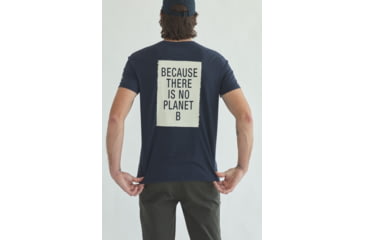 Image of Ecoalf Tribecalf T-Shirt - Mens, Navy, Large, GATSTRIBE8032MW21-160-L