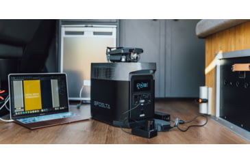 Image of EcoFlow 1000 DELTA Portable Power Station, Black/Grey, EFDELTA1000-AM