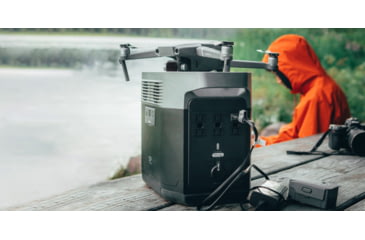 Image of EcoFlow 1000 DELTA Portable Power Station, Black/Grey, EFDELTA1000-AM