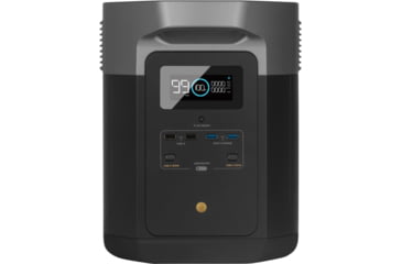 Image of EcoFlow 1600 DELTA Max Portable Power Station, Black/Grey, DELTAMax1600-US