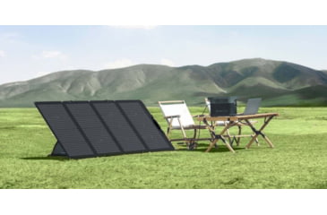 Image of EcoFlow DELTA 1300 w/ 1 Solar Panel, 220W, Black, DELTA1300-MS430-US