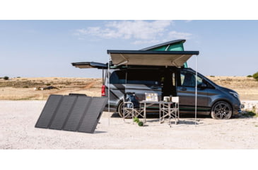Image of EcoFlow DELTA 1300 w/ 3 Solar Panel, 160W, Black, DELTAAMSP163