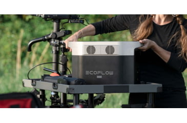 Image of EcoFlow DELTA Max 1600 w/1 Solar Panel, 160W, Black, DELTAMax1600US161