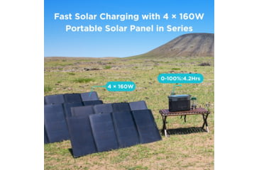 Image of EcoFlow DELTA Max 2000 Bundle w/One 400W Solar Panel, Black, DELTAMax2000-400W-US