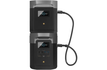 Image of EcoFlow DELTA Max 2000 Bundle w/One Extra Battery, Black, DELTAMax2000-DELTAMaxEB-US