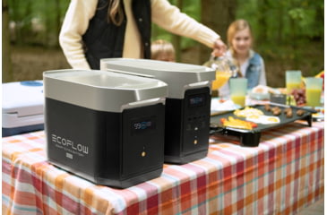 Image of EcoFlow DELTA Max 2000 Bundle w/One Extra Battery, Black, DELTAMax2000-DELTAMaxEB-US