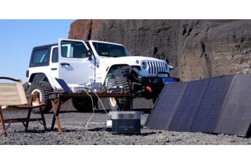 Image of EcoFlow DELTA Mini w/ 1 Solar Panel, 110W, Black, DELTAminiUS111