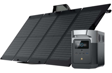 Image of EcoFlow DELTA Mini w/ 1 Solar Panel, 110W, Black, DELTAminiUS111