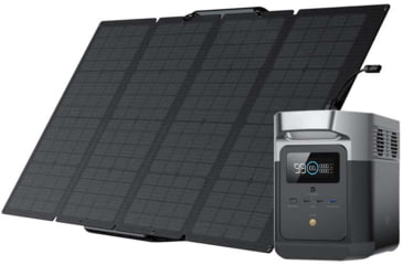Image of EcoFlow DELTA Mini w/ 1 Solar Panel, 160W, Black, DELTAminiUS162