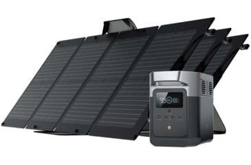 Image of EcoFlow DELTA Mini w/ 3 Solar Panel, 110W, Black, DELTAminiUS113