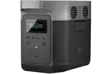 Image of EcoFlow DELTA Portable Power Station, Gray &amp; Black, 50004055