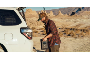 Image of EcoFlow DELTA Portable Power Station, Gray &amp; Black, 50004055