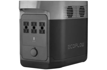 Image of EcoFlow DELTA Portable Power Station, Gray &amp; Black, 50004055