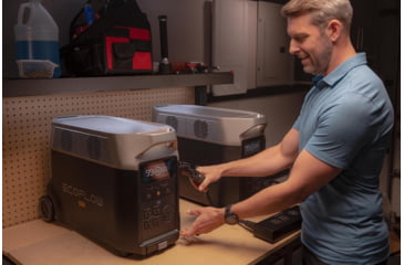 Image of EcoFlow DELTA Pro Portable Power Station w/Double Votage Hub, Black, T2MR500-MR500PR-US